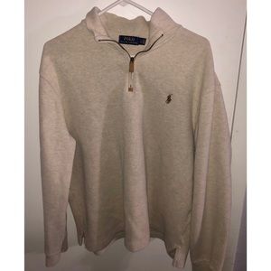 Polo pull-over sweater